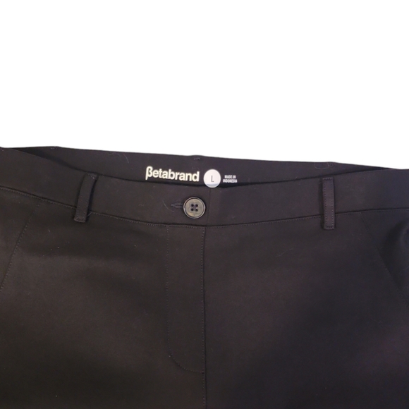 BetaBrand Classic Dress Pant Yoga Pant Straight Leg - Picture 6 of 8